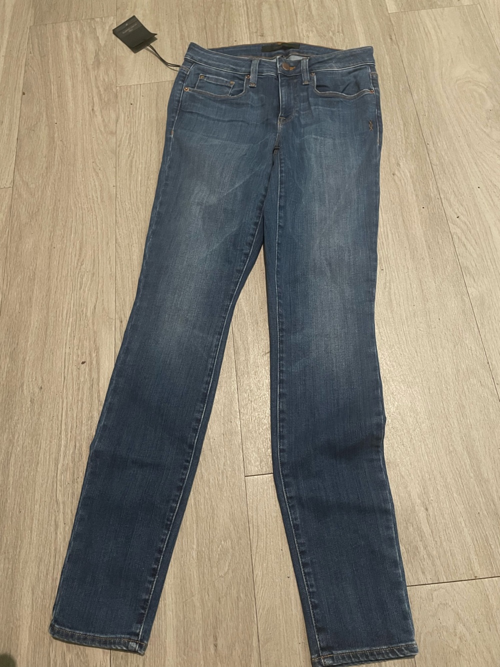 Genetic Denim Straight Leg Jeans in Dark Blue